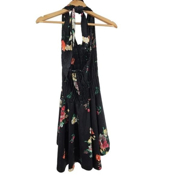 To‎ Love Halter Top Floral Midi Dress S/M - Picture 4 of 7